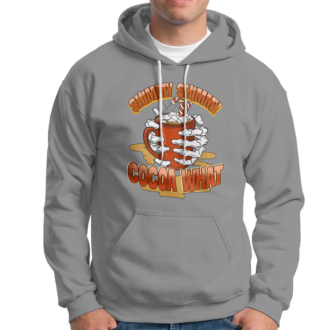 Funny Christmas Hoodie Shimmy Shimmy Cocoa What - Wonder Print Shop