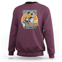 Funny Video Game Sweatshirt Student By Day Gamer By Night Meme for Gamers - Wonder Print Shop
