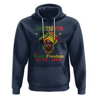 BHM Hoodie For African Women Juneteenth 1865 Celebrating - Wonder Print Shop