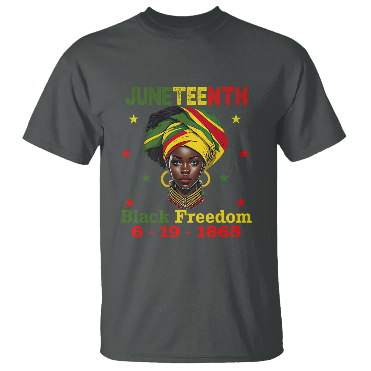 BHM T Shirt For African Women Juneteenth 1865 Celebrating - Wonder Print Shop