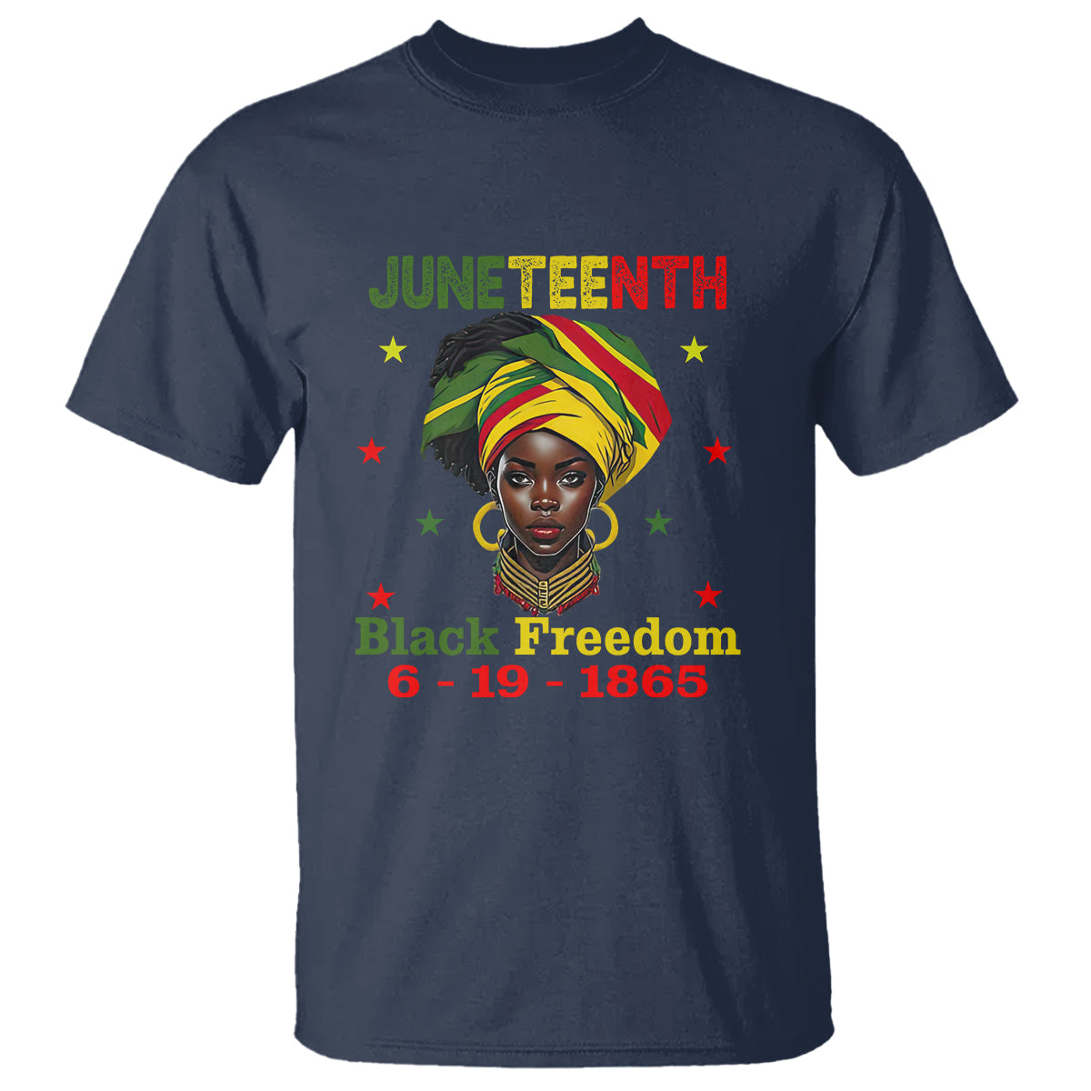 BHM T Shirt For African Women Juneteenth 1865 Celebrating - Wonder Print Shop