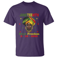 BHM T Shirt For African Women Juneteenth 1865 Celebrating - Wonder Print Shop