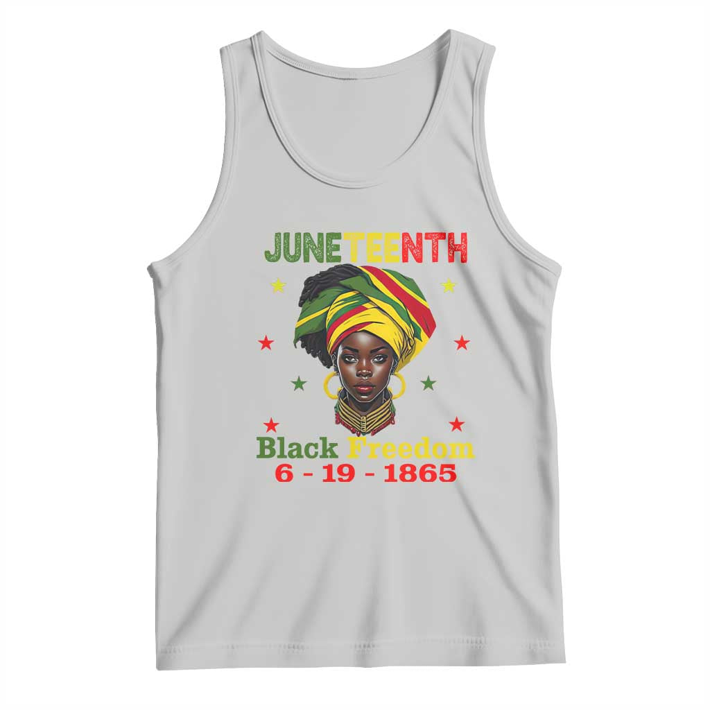 Juneteenth Black Freedom Tank Top Since 1865 For African Women Black Pride