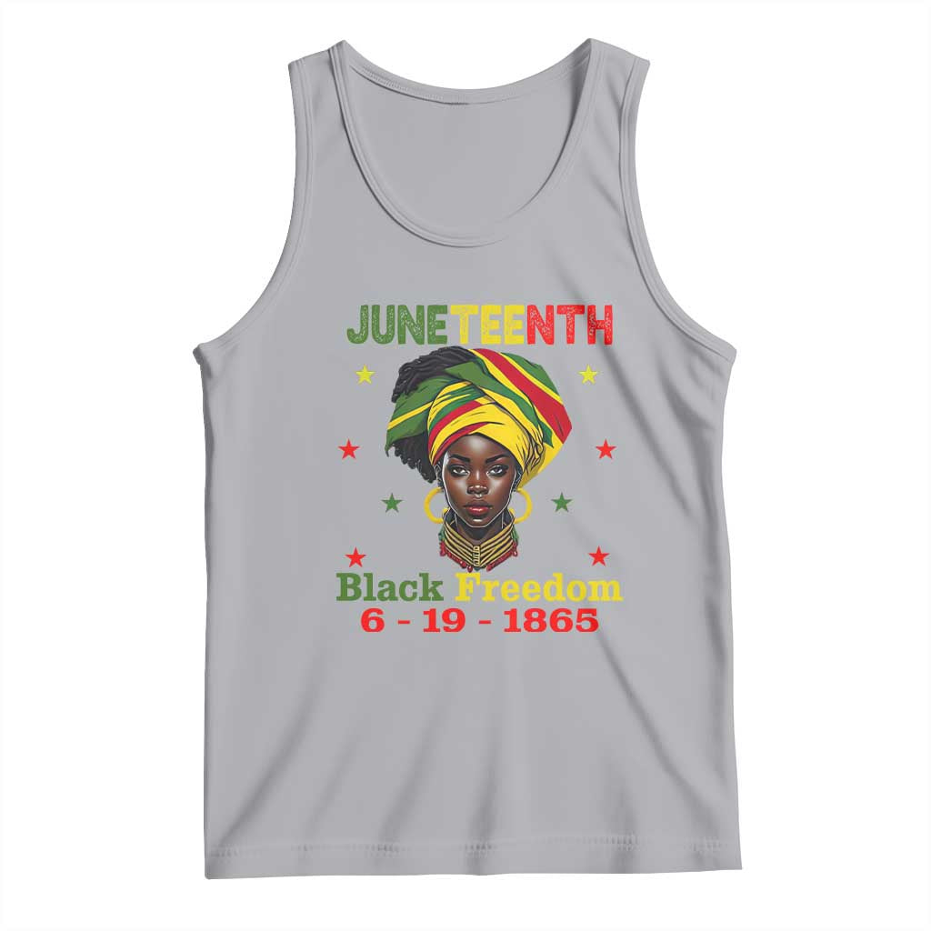 Juneteenth Black Freedom Tank Top Since 1865 For African Women Black Pride