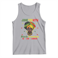 Juneteenth Black Freedom Tank Top Since 1865 For African Women Black Pride