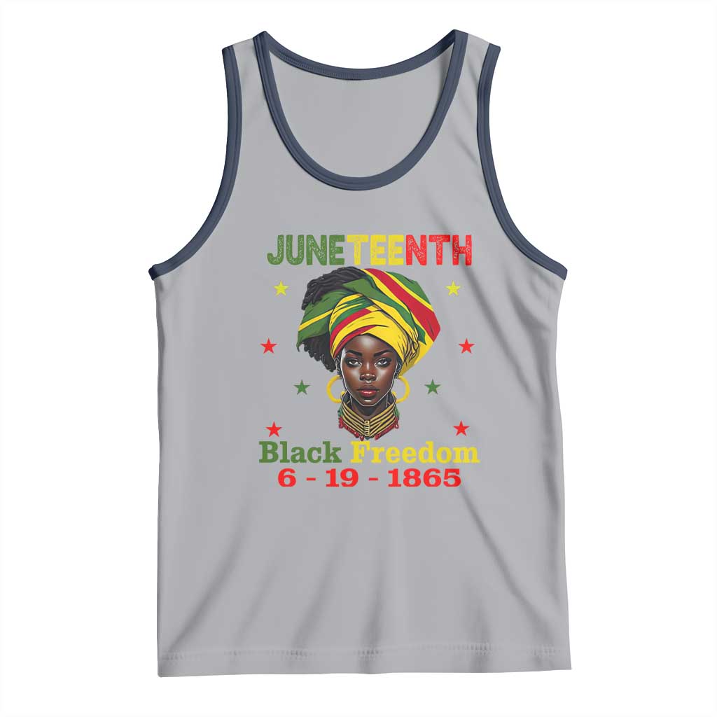 Juneteenth Black Freedom Tank Top Since 1865 For African Women Black Pride