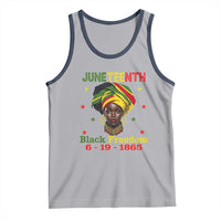 Juneteenth Black Freedom Tank Top Since 1865 For African Women Black Pride