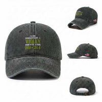 Female Veteran Washed Cotton Baseball Cap Women with DD-214, Veterans Day Gift