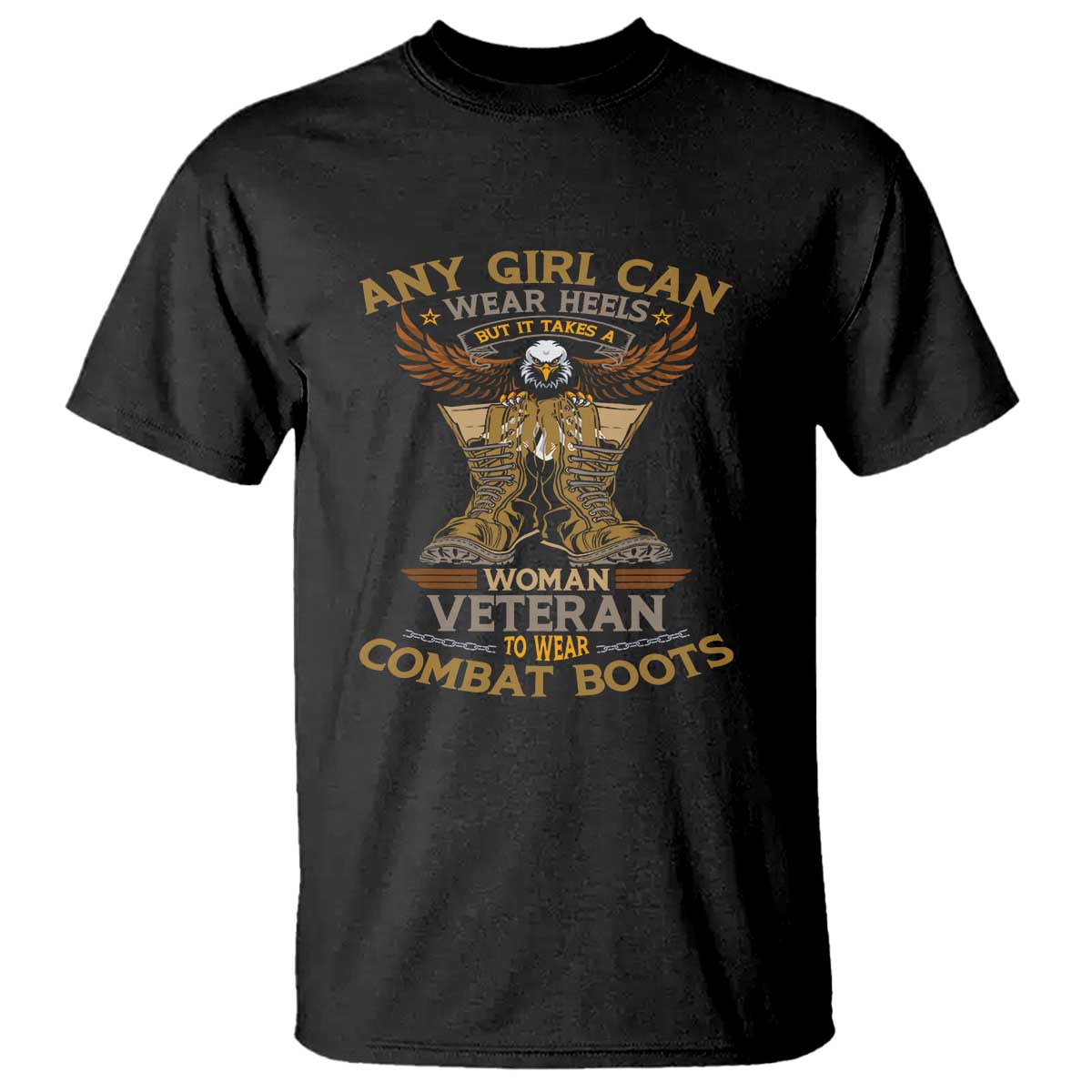 My Favorite Veteran is My Mom T Shirt US Flag, Proud Veteran Mother Gift - Wonder Print Shop