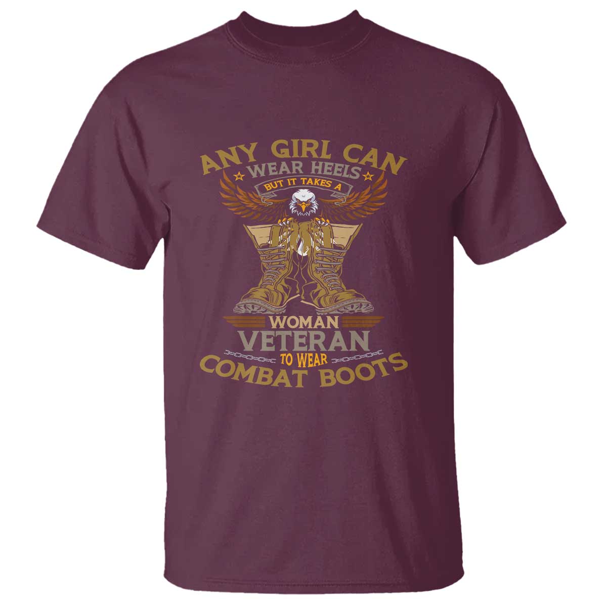 My Favorite Veteran is My Mom T Shirt US Flag, Proud Veteran Mother Gift - Wonder Print Shop