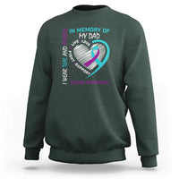 In Memory of My Son Sweatshirt Suicide Awareness & Prevention - Loss of Child Tribute - Wonder Print Shop