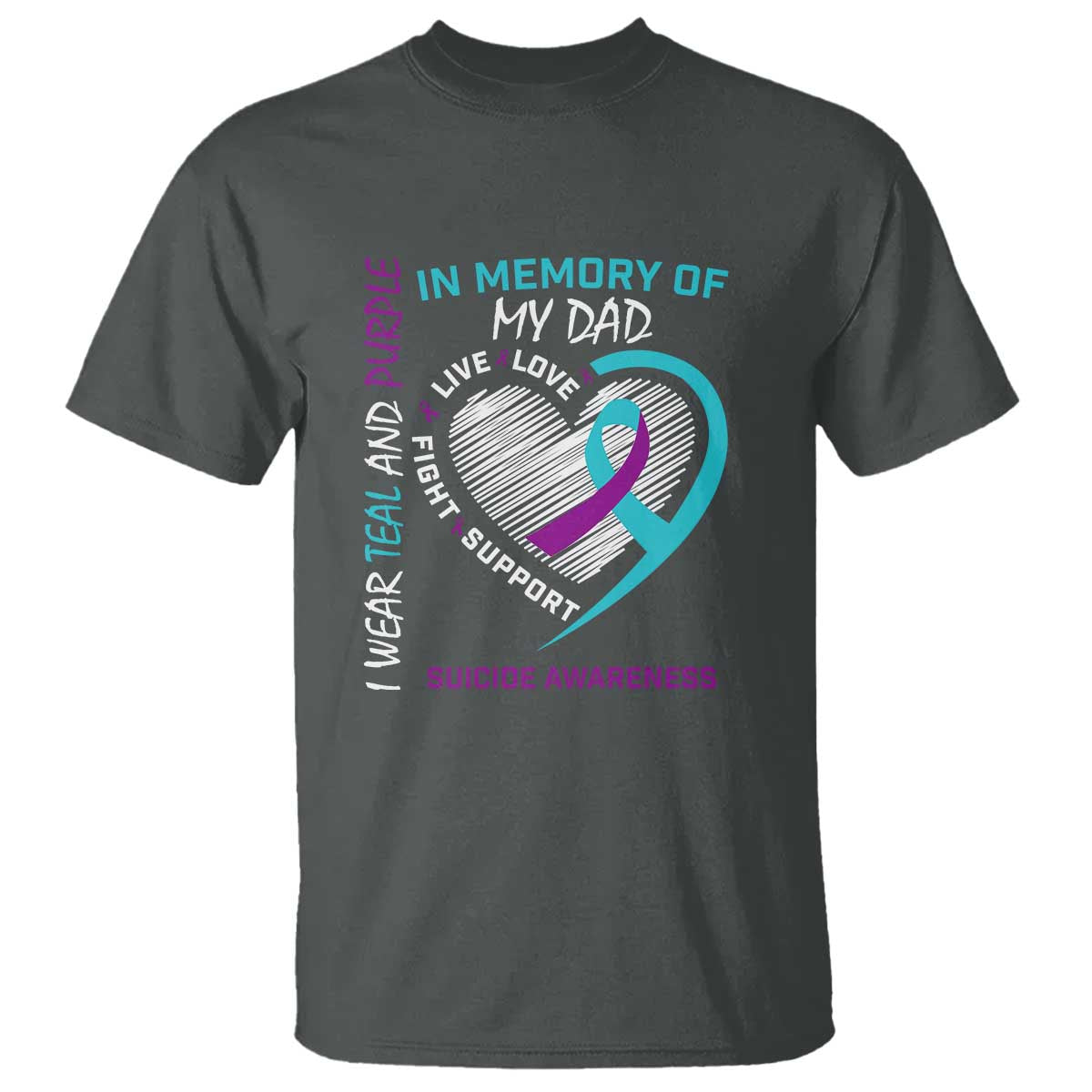 In Memory of My Son T Shirt Suicide Awareness & Prevention - Loss of Child Tribute - Wonder Print Shop
