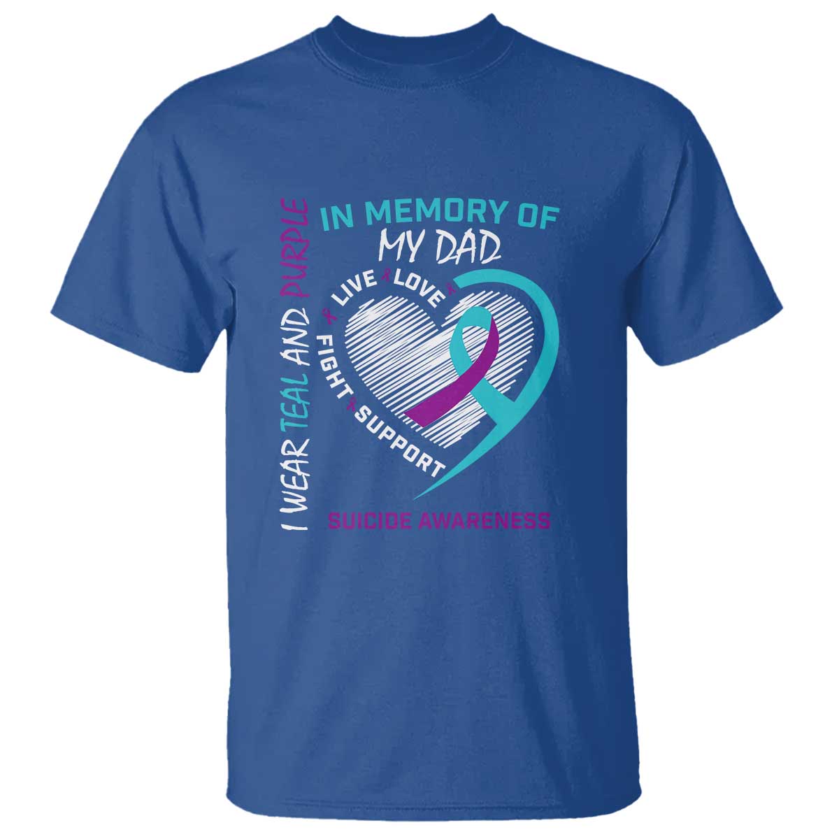 In Memory of My Son T Shirt Suicide Awareness & Prevention - Loss of Child Tribute - Wonder Print Shop