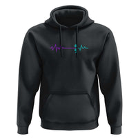 Suicide Prevention Awareness Hoodie Semicolon Stay Strong Design