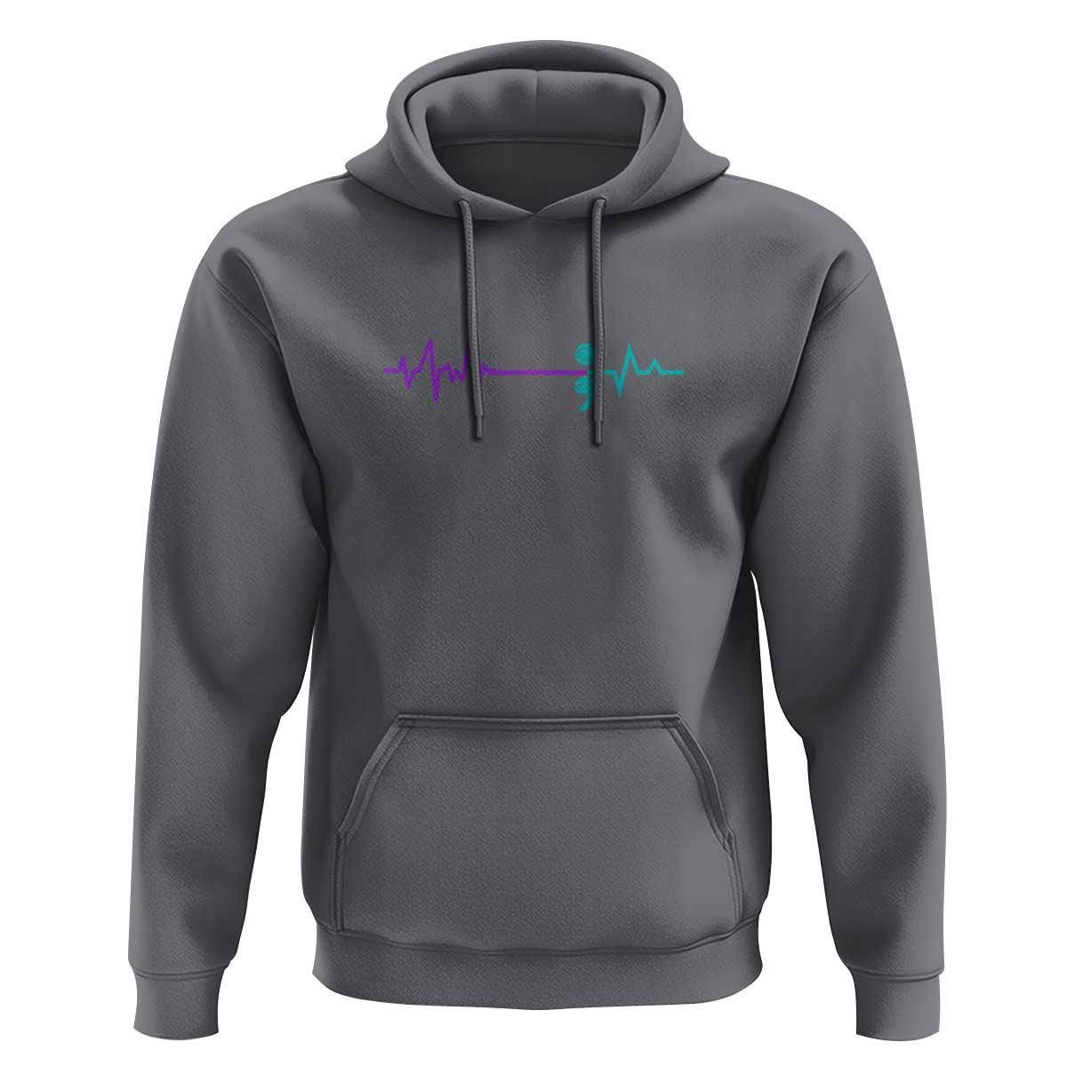 Suicide Prevention Awareness Hoodie Semicolon Stay Strong Design