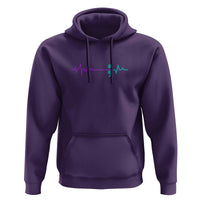 Suicide Prevention Awareness Hoodie Semicolon Stay Strong Design