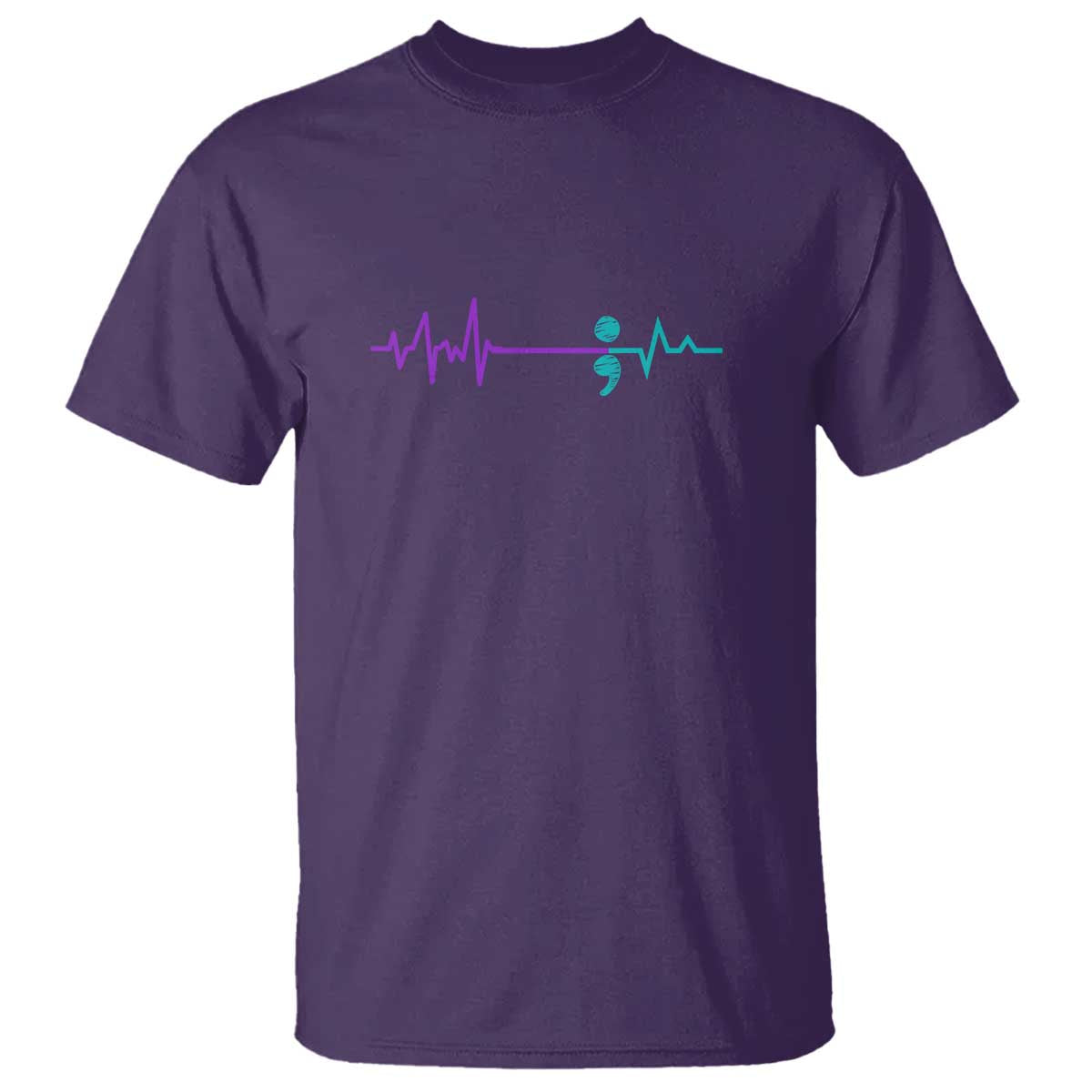 Suicide Prevention Awareness T Shirt Semicolon Stay Strong Design - Wonder Print Shop