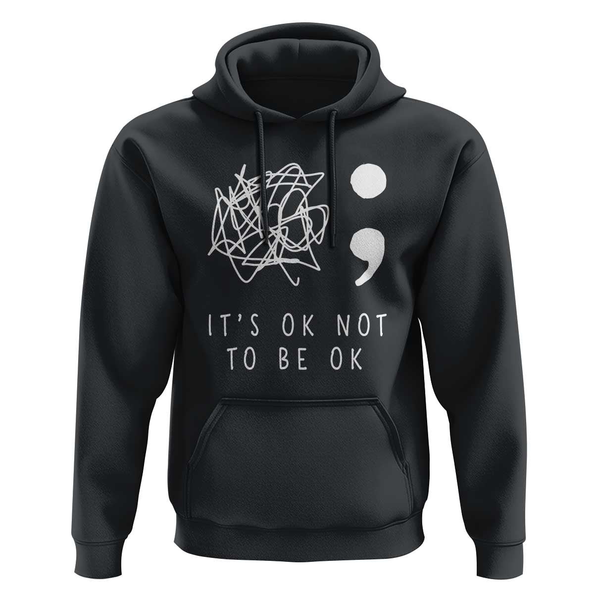 Suicide Prevention Awareness Hoodie It's Ok to Not Be Ok | You Matter Message