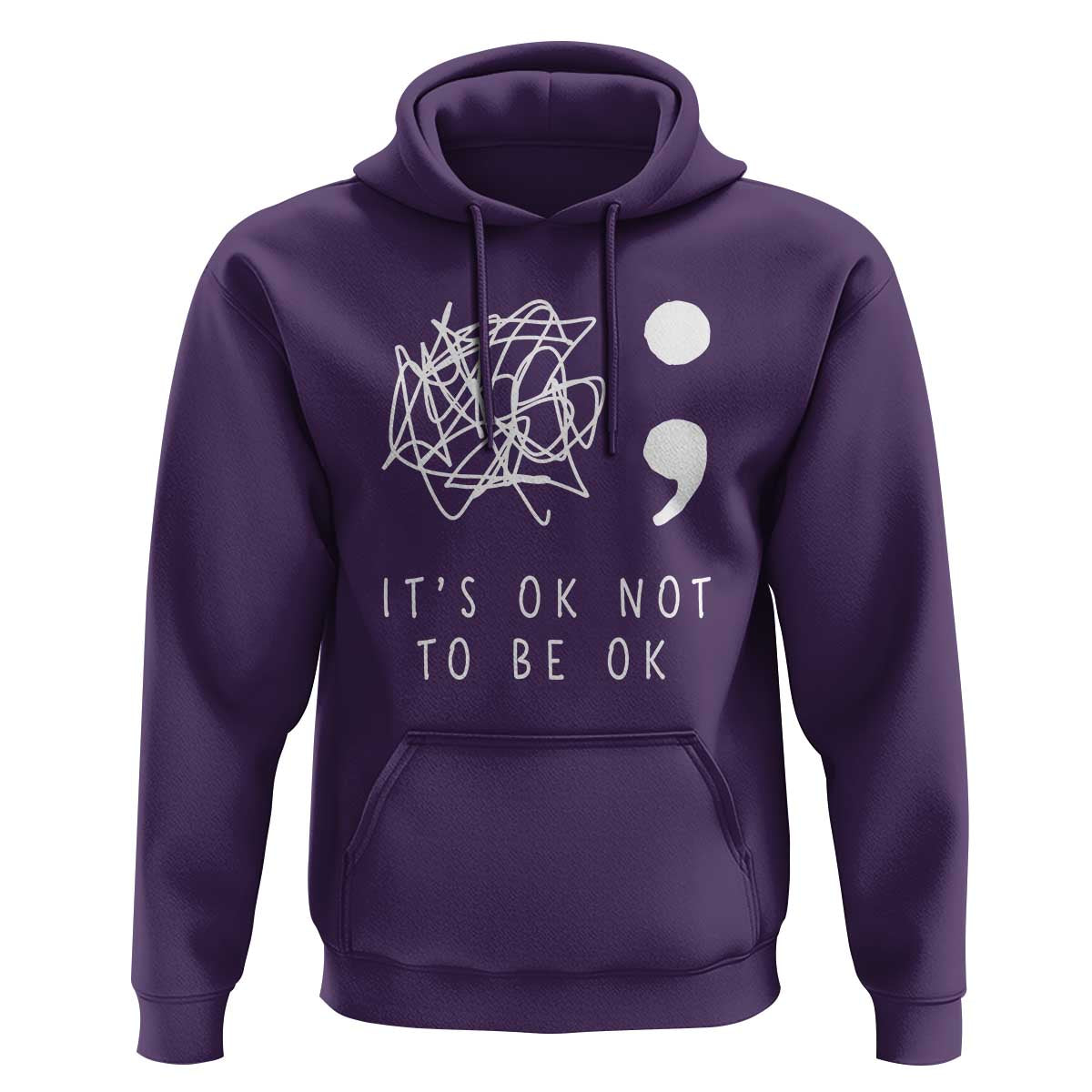 Suicide Prevention Awareness Hoodie It's Ok to Not Be Ok | You Matter Message