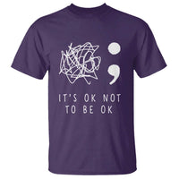 Suicide Prevention Awareness T Shirt It's Ok to Not Be Ok  You Matter Message - Wonder Print Shop
