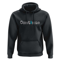 Mental Health & Suicide Prevention Hoodie Semicolon Awareness Design