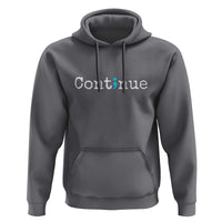 Mental Health & Suicide Prevention Hoodie Semicolon Awareness Design