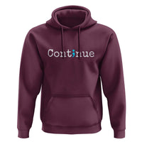 Mental Health & Suicide Prevention Hoodie Semicolon Awareness Design