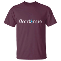 Mental Health & Suicide Prevention T Shirt Semicolon Awareness Design - Wonder Print Shop