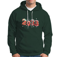 Goodbye 2022 Hello 2023 Happy New Year 2023 Hoodie - Wonder Print Shop