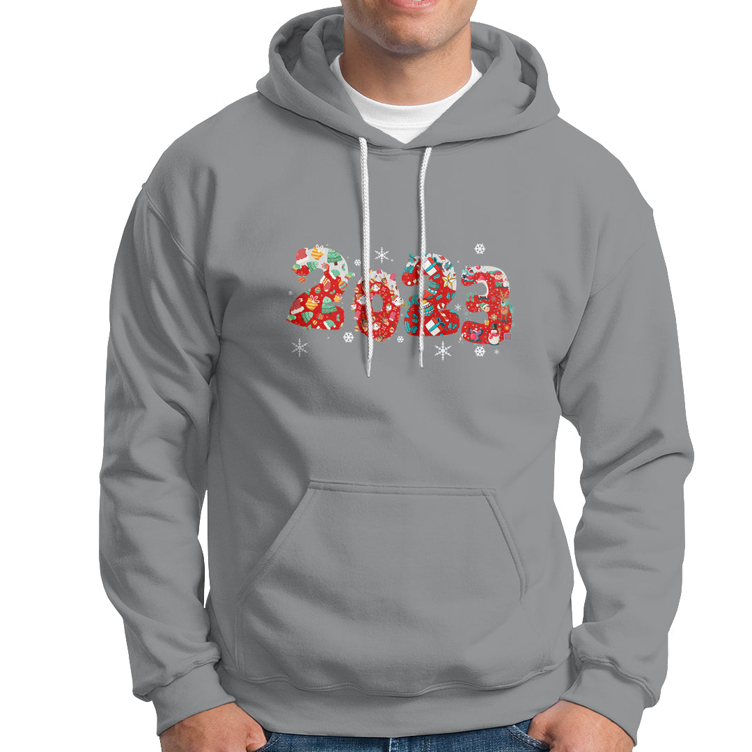 Goodbye 2022 Hello 2023 Happy New Year 2023 Hoodie - Wonder Print Shop