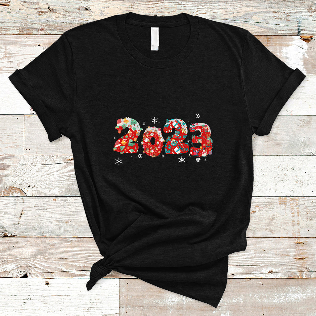 Goodbye 2022 Hello 2023 Happy New Year 2023 T Shirt - Wonder Print Shop