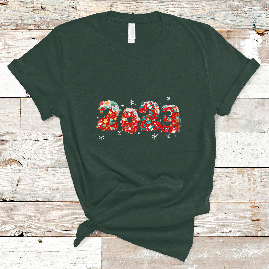 Goodbye 2022 Hello 2023 Happy New Year 2023 T Shirt - Wonder Print Shop