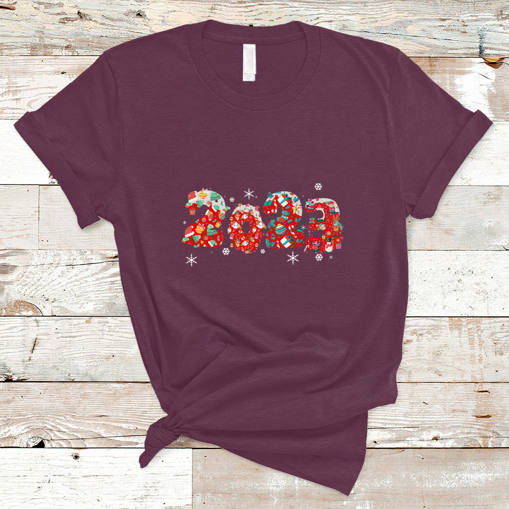 Goodbye 2022 Hello 2023 Happy New Year 2023 T Shirt - Wonder Print Shop