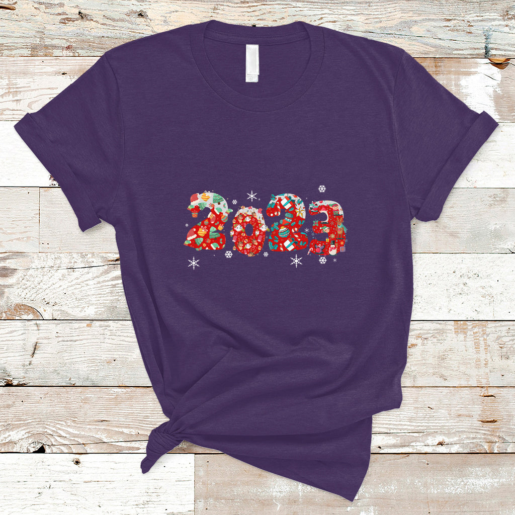 Goodbye 2022 Hello 2023 Happy New Year 2023 T Shirt - Wonder Print Shop