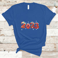Goodbye 2022 Hello 2023 Happy New Year 2023 T Shirt - Wonder Print Shop