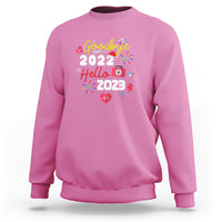 Nurse Sweatshirt Happy New Year 2023 Crew Nurse - Wonder Print Shop