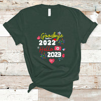 Nurse T Shirt Happy New Year 2023 Crew Nurse - Wonder Print Shop
