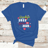 Nurse T Shirt Happy New Year 2023 Crew Nurse - Wonder Print Shop
