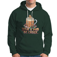 Retro Groovy Have A Cup Of Cheer Christmas Hoodie - Wonder Print Shop