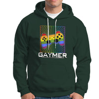 GAYMER Hoodie LGBT Pride Gay Gamer Rainbow Controller - Wonder Print Shop