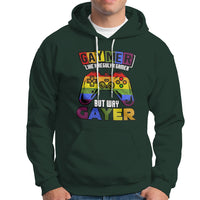 GAYMER Hoodie Like a Regular Gamer But Way Gayer Game Player - Wonder Print Shop