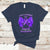 Epilepsy Awareness T Shirt I Am A Warrior Purple Ribbon With Wings - Wonder Print Shop