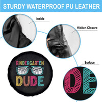 Kindergarten Dude Spare Tire Cover Funny First Day Back to School Student