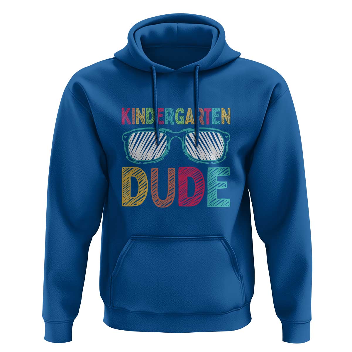 Kindergarten Dude Hoodie Funny First Day Back to School Student - Wonder Print Shop