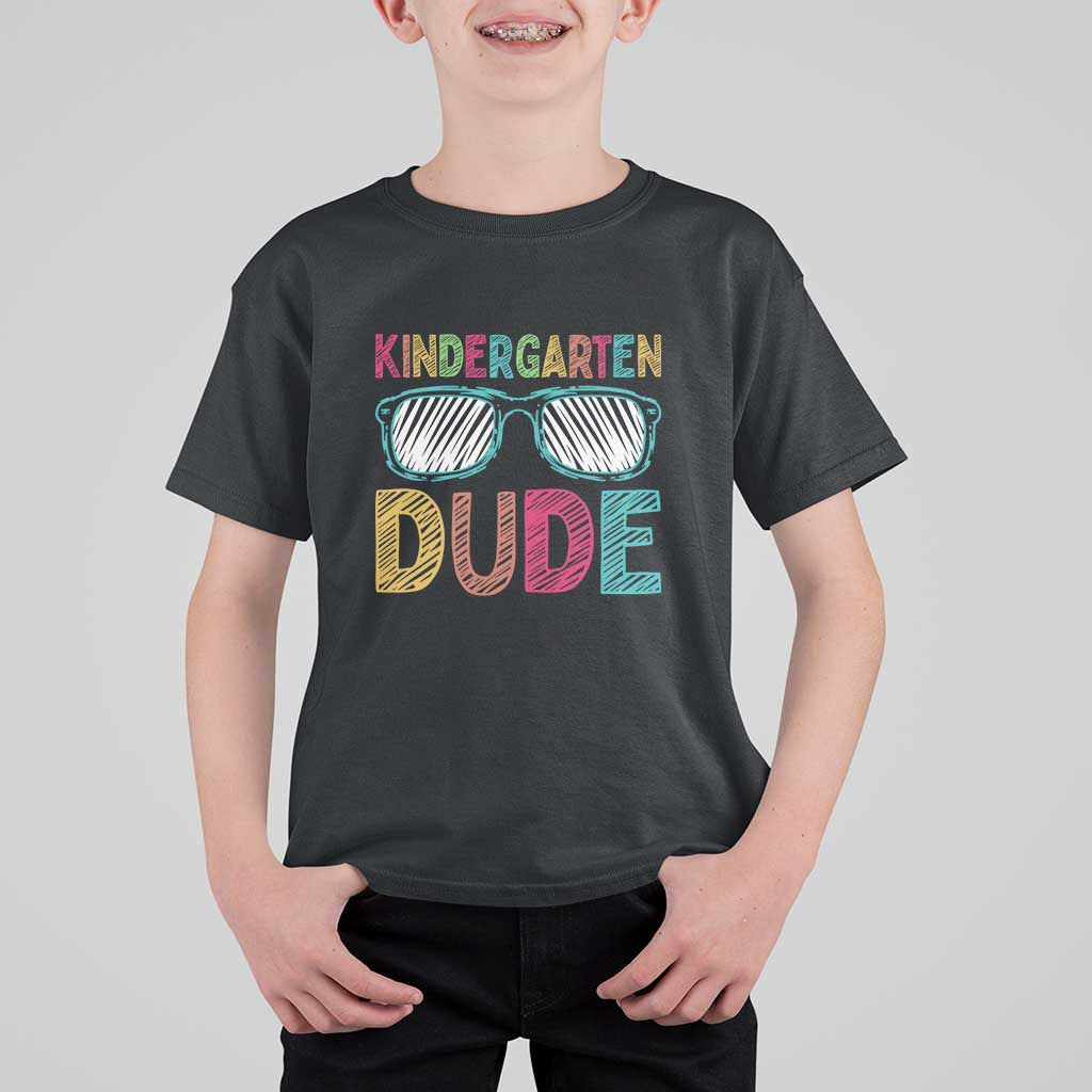 Kindergarten Dude T Shirt For Kid Funny First Day Back to School Student