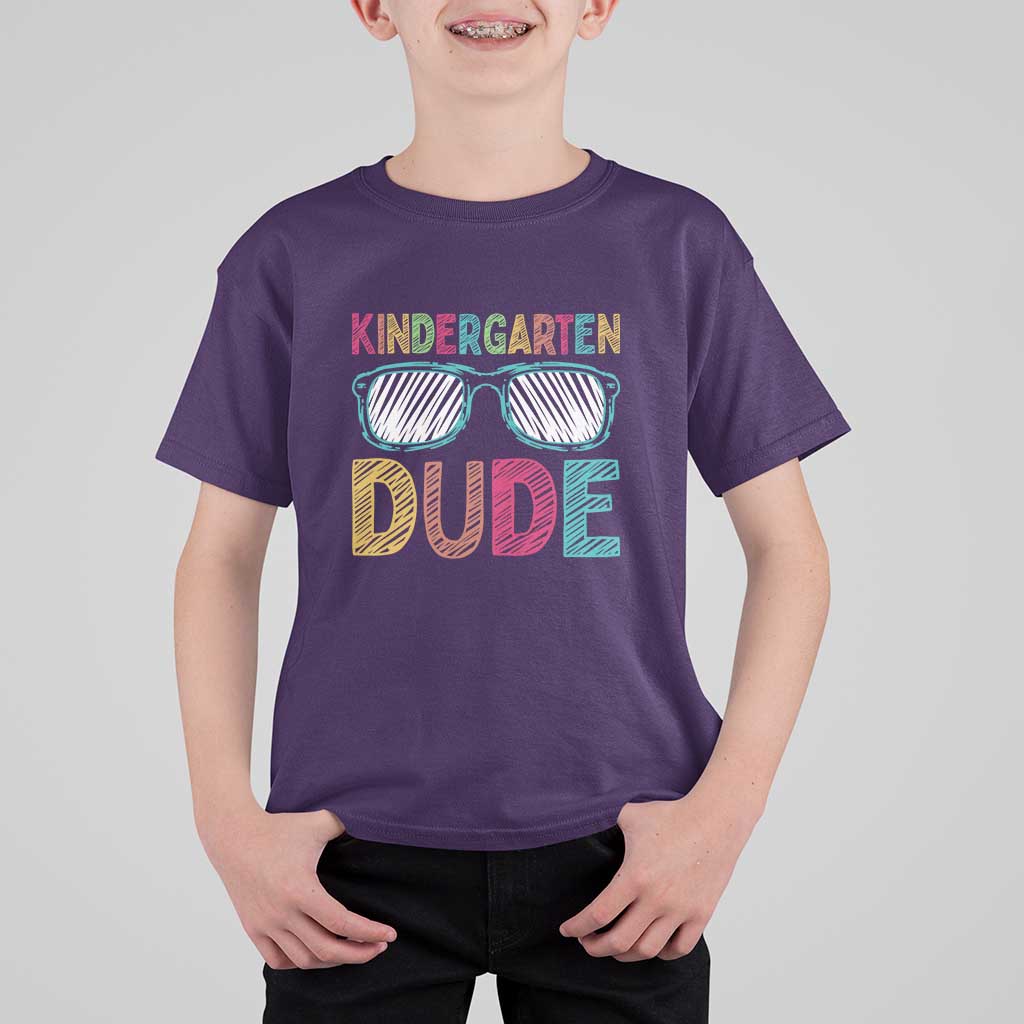Kindergarten Dude T Shirt For Kid Funny First Day Back to School Student