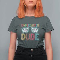 Kindergarten Dude T Shirt For Women Funny First Day Back to School Student