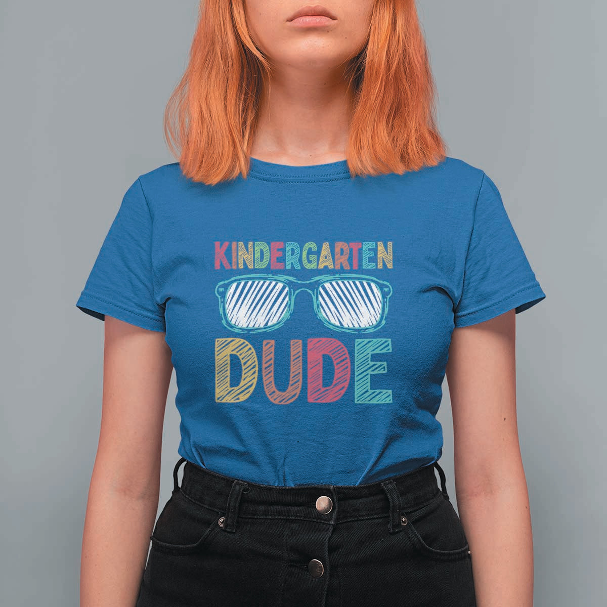 Kindergarten Dude T Shirt For Women Funny First Day Back to School Student