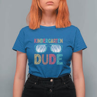 Kindergarten Dude T Shirt For Women Funny First Day Back to School Student