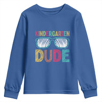 Kindergarten Dude Youth Sweatshirt Funny First Day Back to School Student